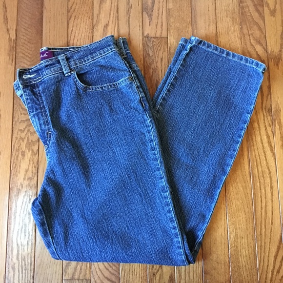 Denim Blue Jeans 12P Petite Gloria Vanderbilt - Picture 2 of 5